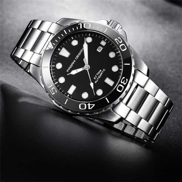 Professional Sports Chronograph - 46mm Waterproof World Time Watch