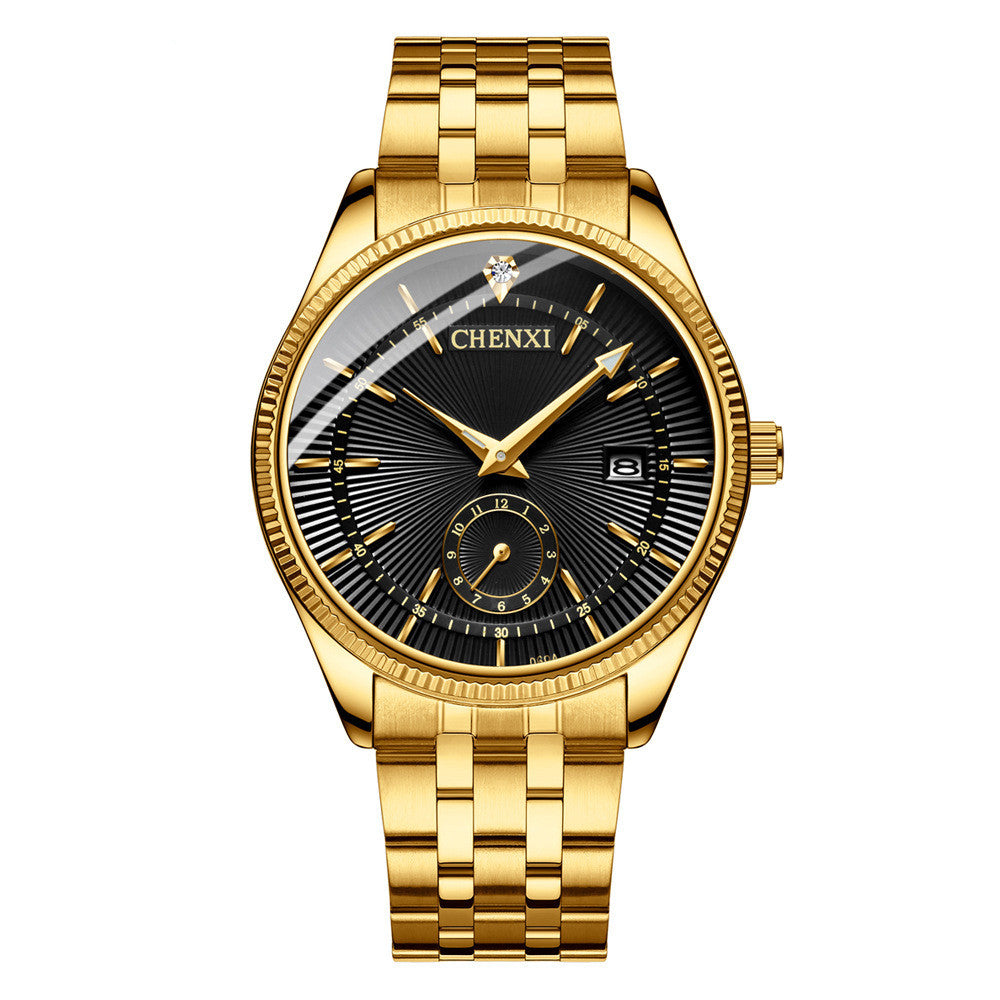 Golden Harmony - His & Hers Steel Watch Set