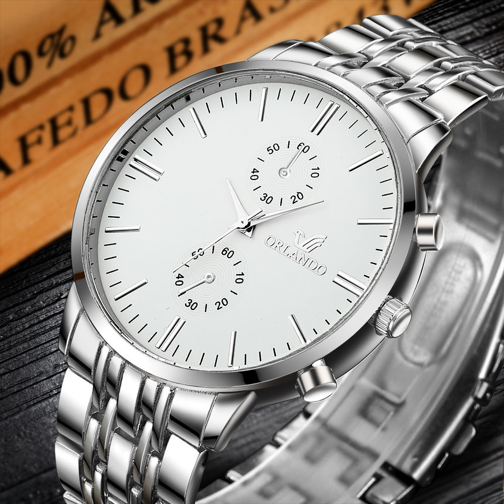 ORLANDO Intermetallic Fashion Watch - Lightweight Quartz Timepiece