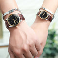 Couple's Watch Pair Luminous Calendar - His & Hers Waterproof Matching Set