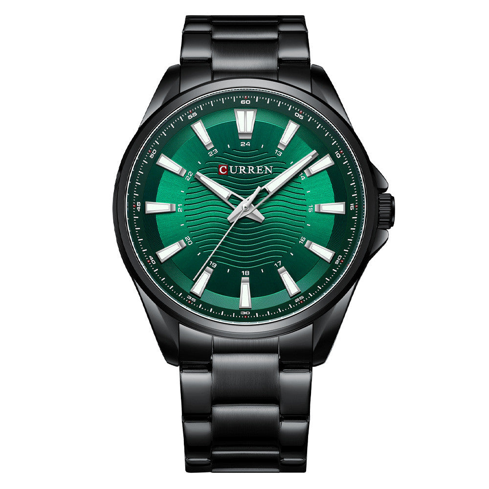 Executive Business Steel Watch - 44mm Quartz Timepiece