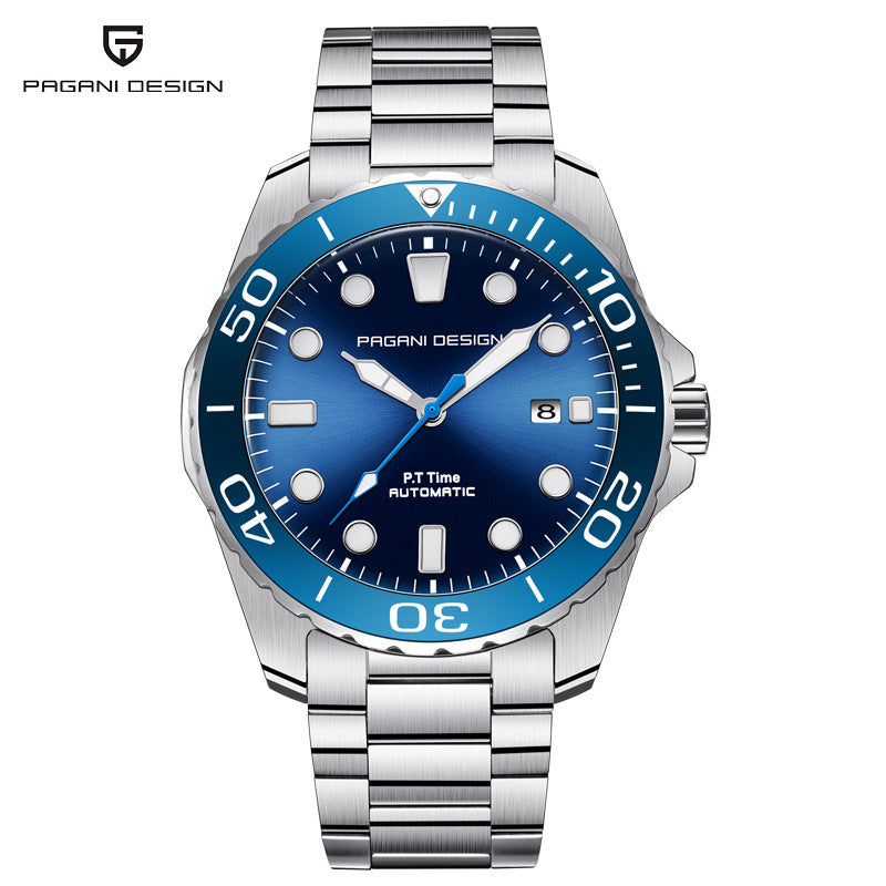 Professional Sports Chronograph - 46mm Waterproof World Time Watch