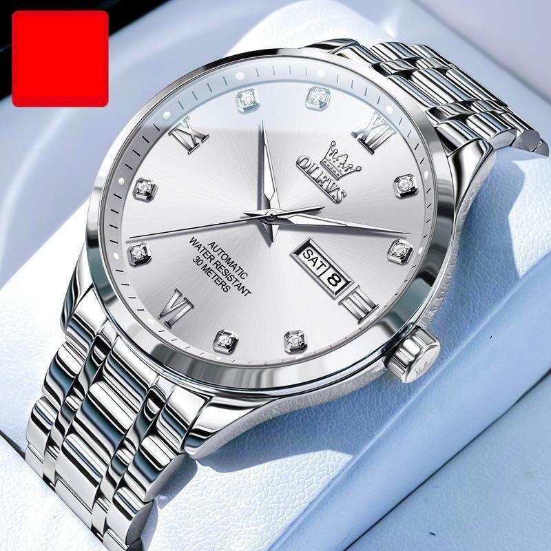 Men's Waterproof Elegant Automatic Mechanical Watch - Fashion Timepiece