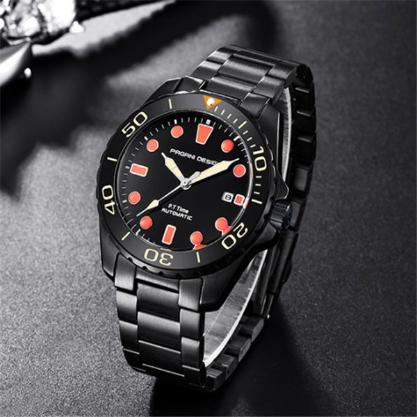 Professional Sports Chronograph - 46mm Waterproof World Time Watch