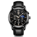 Waterproof Luminous Men's Watch - Fashion Multi-Dial Timepiece
