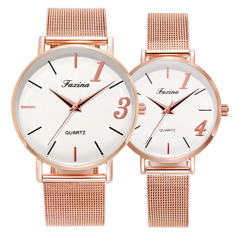 Women's Milan Mesh Strap Watch - Ultra-Slim Minimalist Timepiece