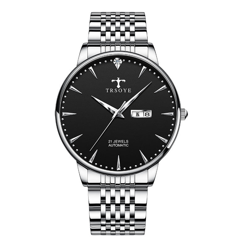 Automatic Hollow Skeleton Watch - Mechanical Masterpiece with Visible Movement