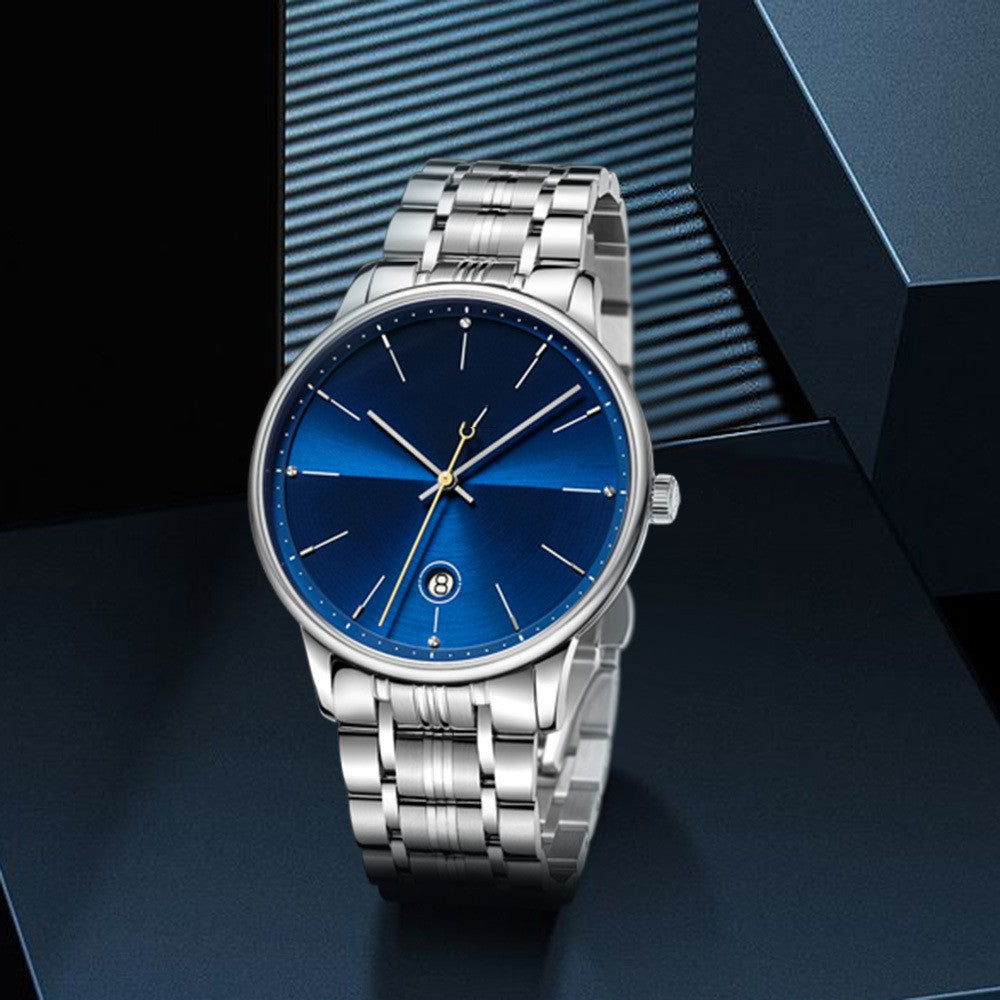 Hollow Skeleton Automatic Mechanical Watch - Transparent Case Back 42mm