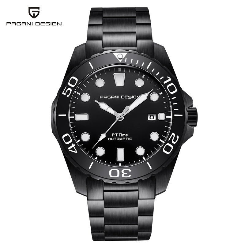 Professional Sports Chronograph - 46mm Waterproof World Time Watch