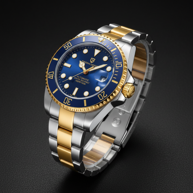 PAGANI DESIGN PD-1639 automatic mechanical watch with sapphire crystal