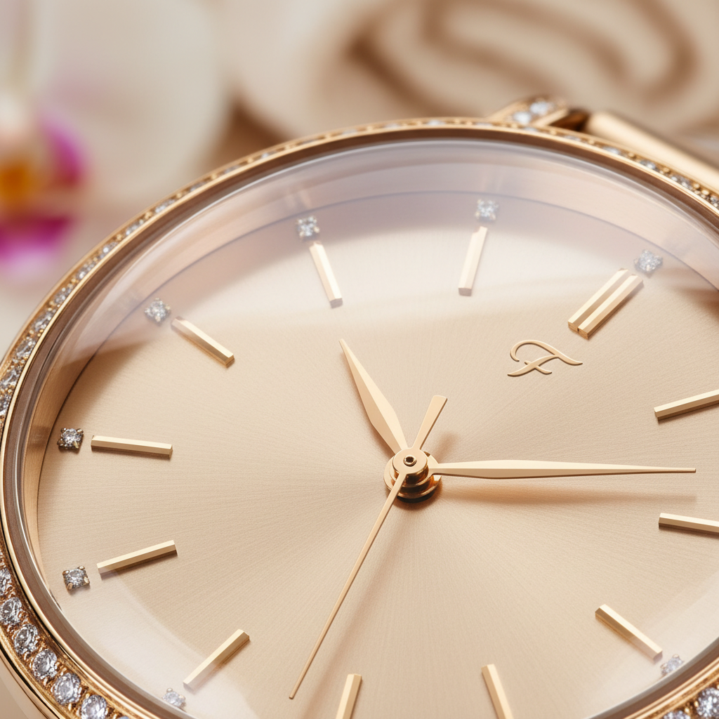 Ladies Watch Detail Shot